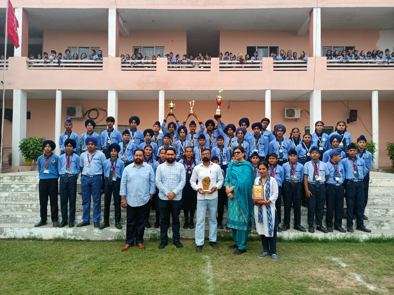 Athletic facilities at Ravindra International Public School