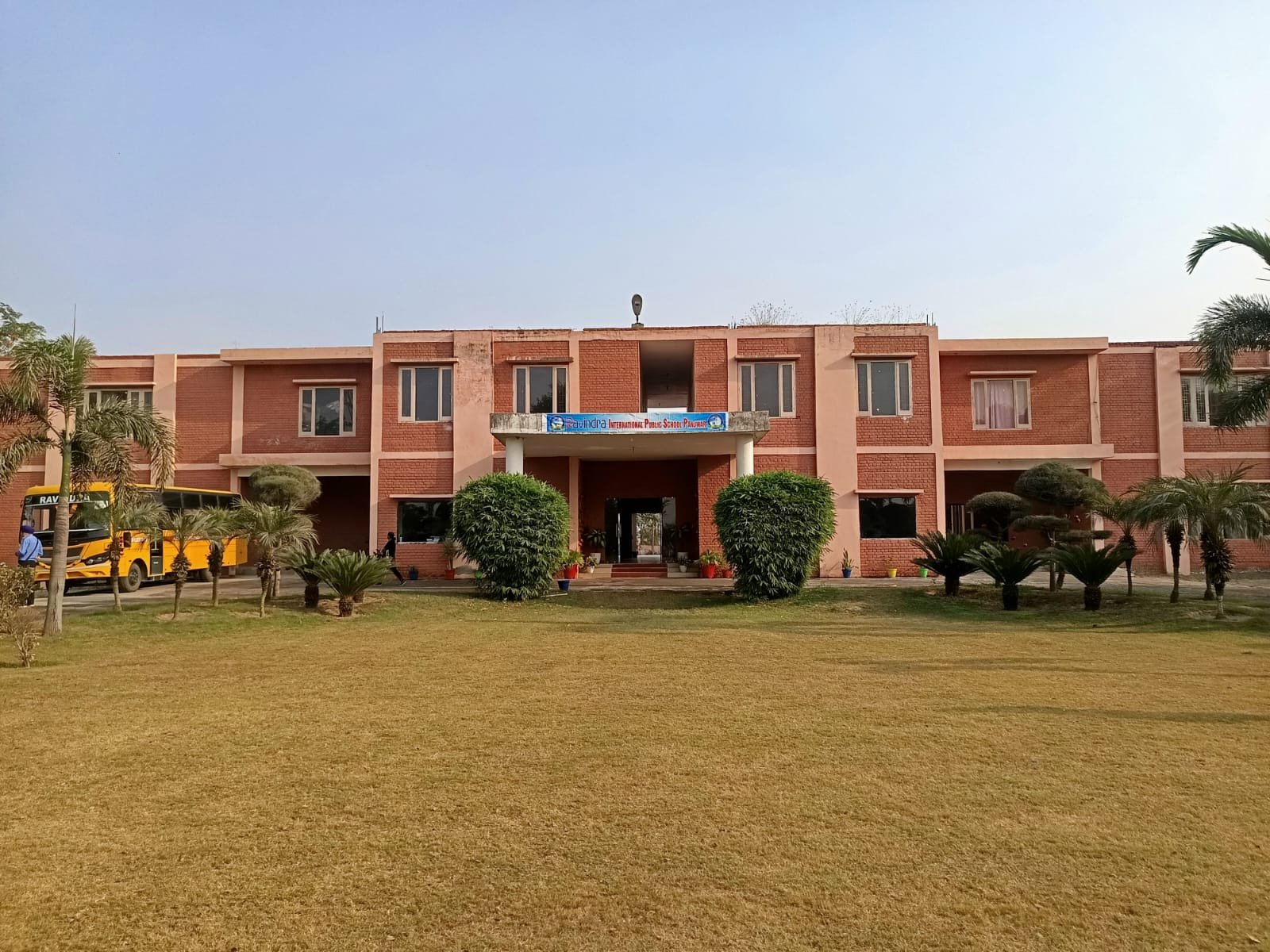 Students at Ravindra International Public School